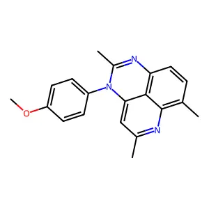 3-(4-methoxyphenyl)-2,5,7-trimethyl-3H-pyrido[4,3,2-de]quinazoline structure