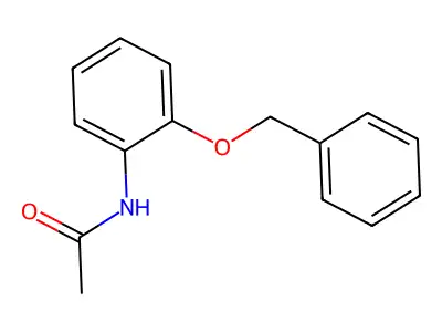 N-[2-(Benzyloxy)phenyl]acetamide structure