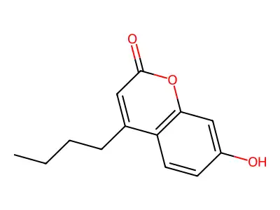 4-butyl-7-hydroxy-2H-chromen-2-one structure
