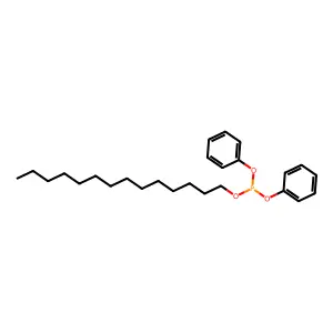 二苯基十四烷基亚磷酸酯 structure