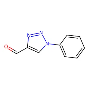 1-phenyl-1H-1,2,3-triazole-4-carbaldehyde structure