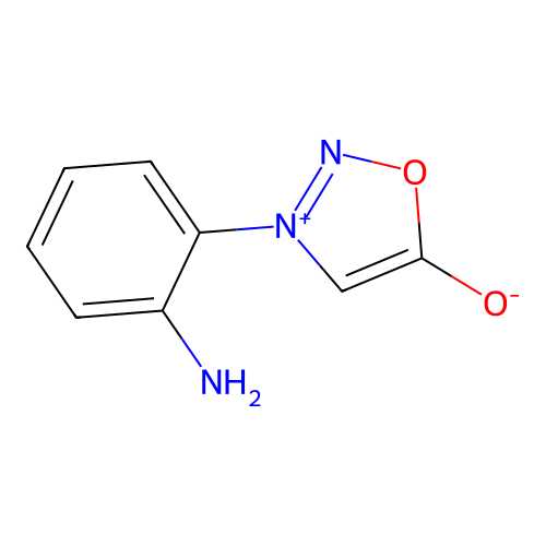3-(2-Aminophenyl)oxadiazol-3-ium-5-olate structure