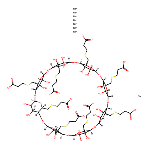 舒更葡糖 structure