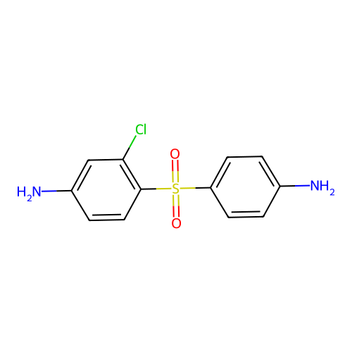 4-(4-Aminophenyl)sulfonyl-3-chloro-aniline structure