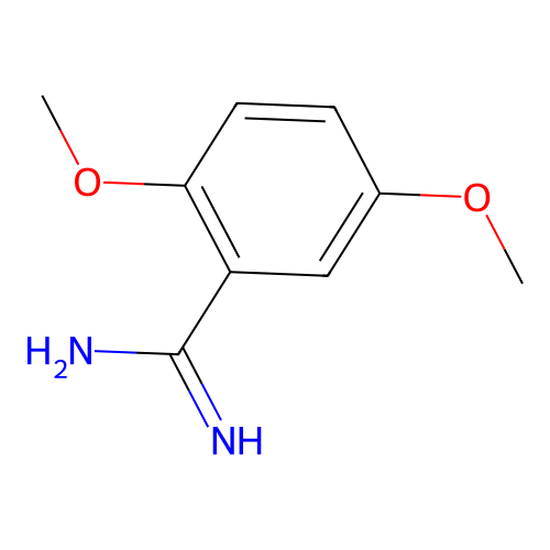 2,5-Dimethoxybenzamidine structure
