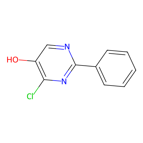 4-Chloro-2-phenylpyrimidin-5-ol structure