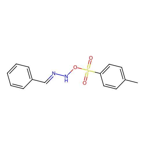 (2-Benzylidenehydrazinyl) 4-methylbenzenesulfonate structure