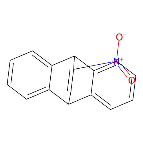11-nitro-9,10-dihydro-9,10-ethenoanthracene structure