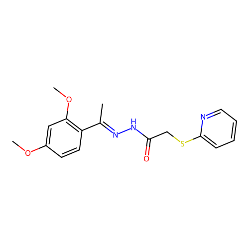 C17H19N3O3S structure