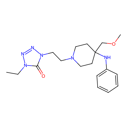 Alfentanil EP Impurity E structure