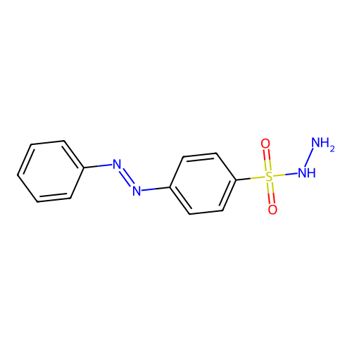 4-[(e)-Phenyldiazenyl]benzenesulfonohydrazide structure