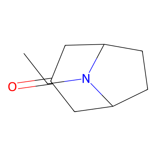 8-Ethyl-8-azabicyclo(3.2.1)octan-3-one structure