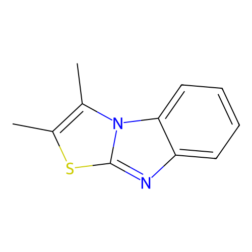1,2-Dimethyl-[1,3]thiazolo[3,2-a]benzimidazole structure