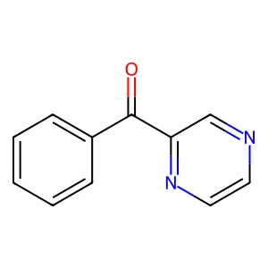 Methanone, phenylpyrazinyl- structure