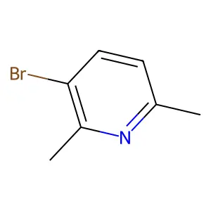 3-Bromo-2,6-dimethylpyridine structure