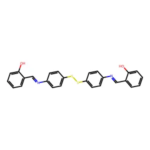 Aminobenzene disulfide analog structure