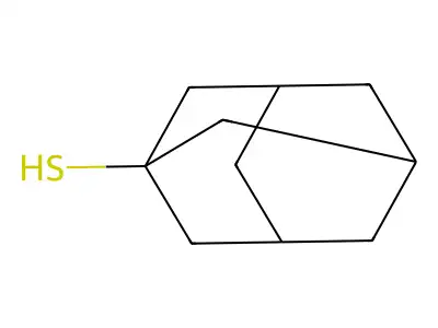 1-金刚烷硫醇 structure