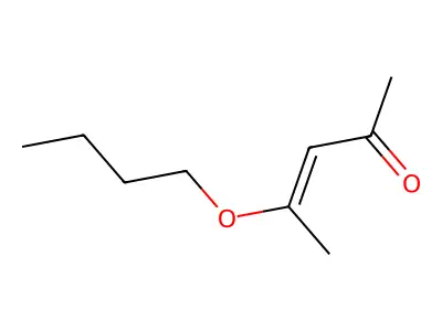 4-Butoxypent-3-en-2-one structure