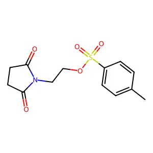 2-(2,5-Dioxopyrrolidin-1-yl)ethyl 4-methylbenzenesulfonate structure