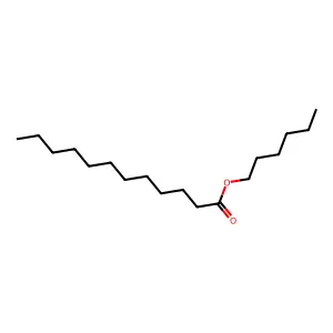 Hexyl Laurate structure