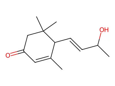 3-Oxo-alpha-ionol structure