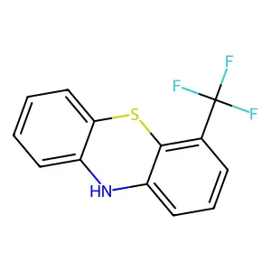 Phenothiazine, 4-(trifluoromethyl)- structure