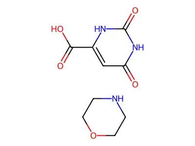 Orotic acid, compd. with morpholine (1:1) structure