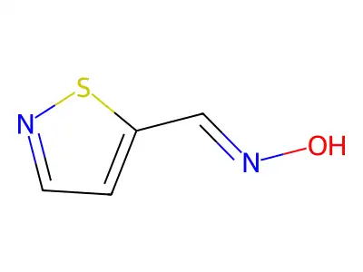 5-异噻唑甲醛肟 structure