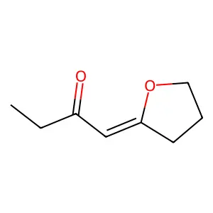 1-(Dihydro-2(3H)-furanylidene)-2-butanone structure