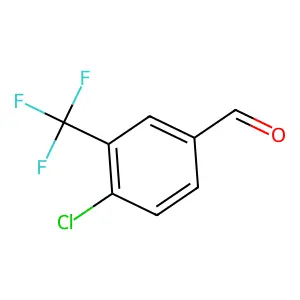 4-氯-3-(三氟甲基)苯甲醛 structure