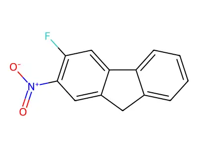 3-Fluoro-2-nitro-9H-fluorene structure