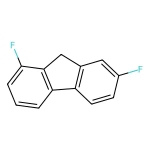 1,7-difluoro-9H-fluorene structure