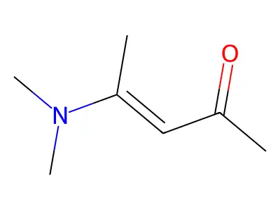 4-(Dimethylamino)-3-penten-2-one structure