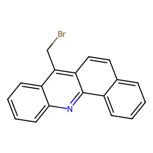 BENZ(c)ACRIDINE, 7-(BROMOMETHYL)- structure