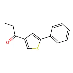 1-(5-Phenyl-3-thienyl)-1-propanone structure