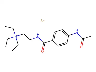N-Acetylprocainamide ethobromide structure