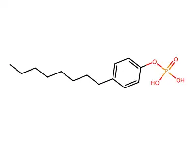 辛基苯酚 1-(二氢磷酸酯) structure
