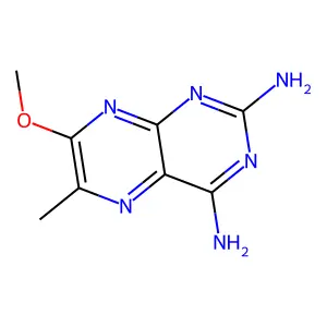 7-Methoxy-6-methylpteridine-2,4-diamine structure