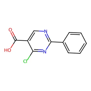 4-Chloro-2-phenylpyrimidine-5-carboxylic acid structure