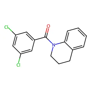 1-(3,5-Dichlorobenzoyl)-1,2,3,4-tetrahydroquinoline structure