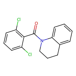 1-(2,6-Dichlorobenzoyl)-1,2,3,4-tetrahydroquinoline structure