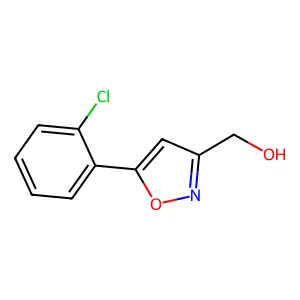 [5-(2-Chlorophenyl)-1,2-oxazol-3-yl]methanol structure