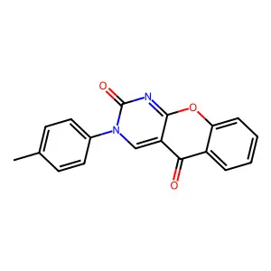 3-(4-methylphenyl)-2H-chromeno[2,3-d]pyrimidine-2,5(3H)-dione structure