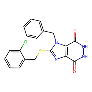 Ethyl 4-{4-[(1e)-3,3-dimethyltriaz-1-en-1-yl]phenyl}butanoate structure