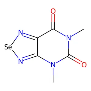 4,6-Dimethyl[1,2,5]selenadiazolo[3,4-d]pyrimidine-5,7(4H,6H)-dione structure