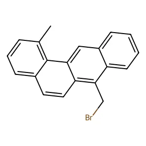Benz(a)anthracene, 7-bromomethyl-1-methyl- structure