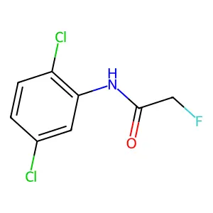 Acetanilide, 2',5'-dichloro-2-fluoro- structure
