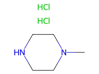 1-Methylpiperazine dihydrochloride structure