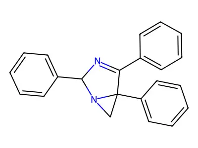 2,4,5-Triphenyl-1,3-diazabicyclo[3.1.0]hex-3-ene structure