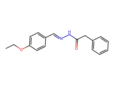 N'-[(E)-(4-ethoxyphenyl)methylidene]-2-phenylacetohydrazide structure